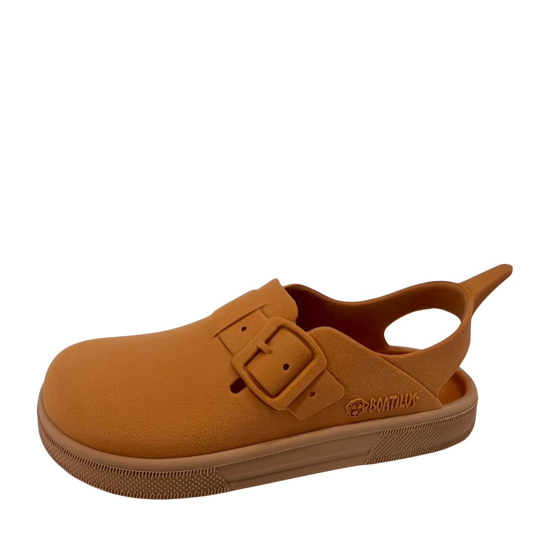 Sabots de Plage enfant Barefoot Bostveg Brushed Pumpkin Beige Boatilus