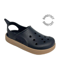 Sandales de Plage Barefoot Cloggy Navy Beige Boatilus