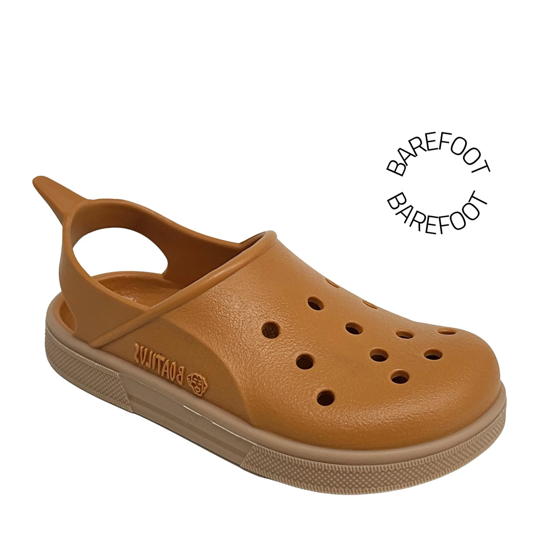 Sandales de plage barefoot Cloggy Pumpkin Beige Boatilus