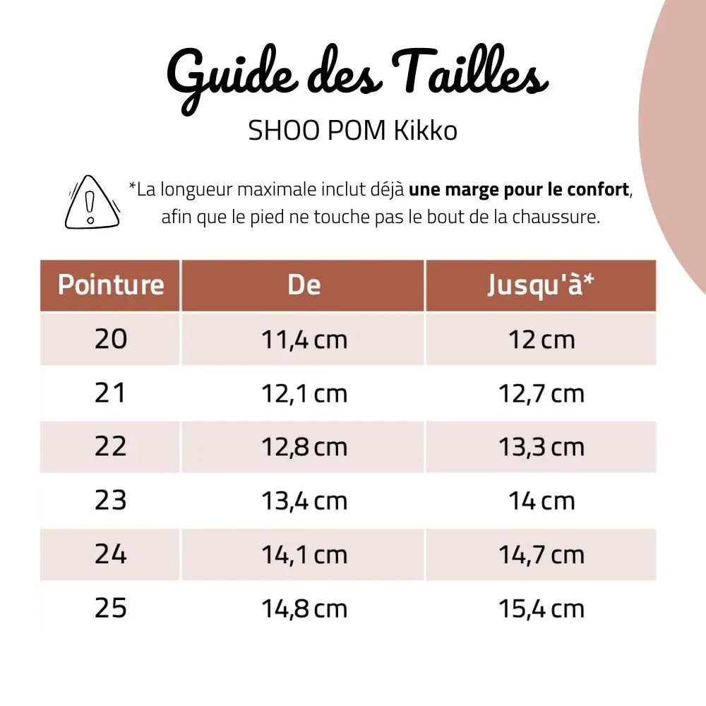 SHOO POM Baskets Kikko Base Marine ma petite pointure 