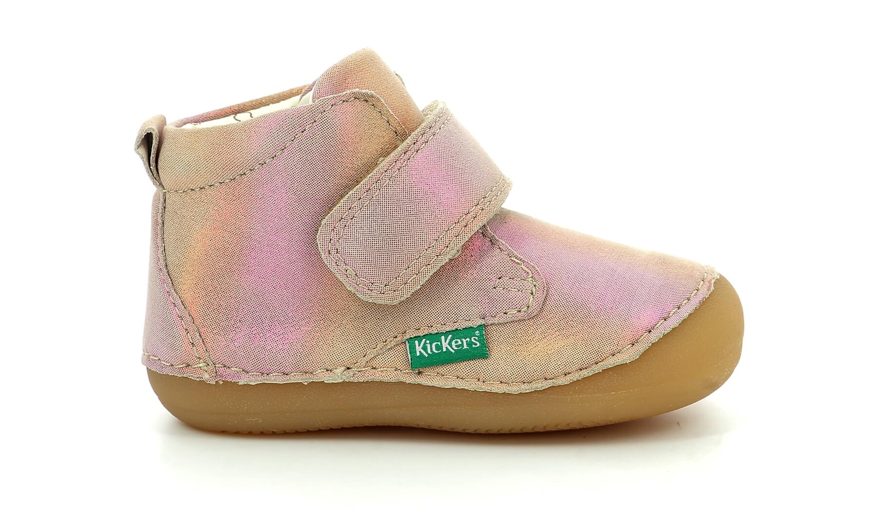 KICKERS Bottillons Sabio ma petite pointure #couleur_rose-rainbow