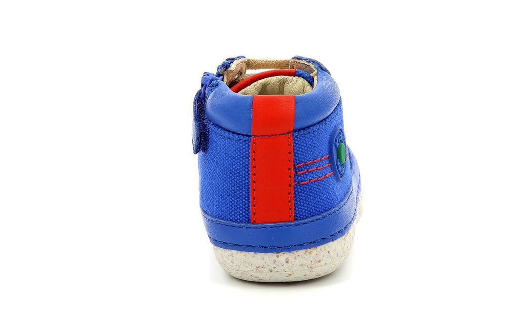 KICKERS Bottillons Sonistreet ma petite pointure #couleur_bleu-rouge